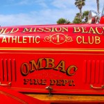 Old Mission Beach Athletic Club OMBAC Fire Truck